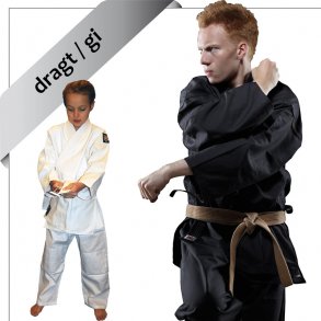 dragt / gi til ju jutsu & jiu jitsu