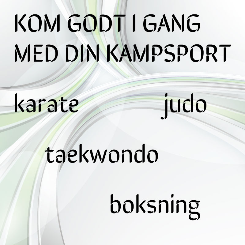 KOM GODT I GANG